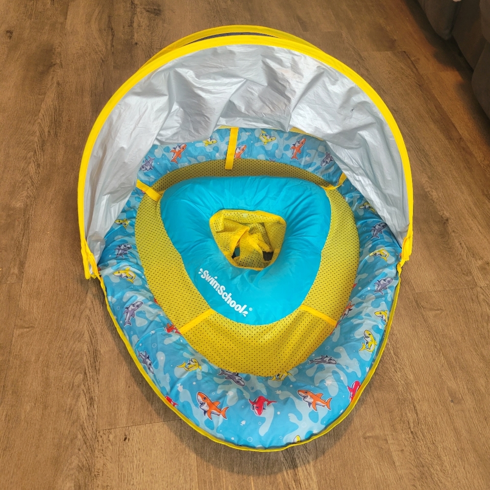 Swim School Grow With Me Baby Boat 6 to 24 Months Adjustable Seat Used